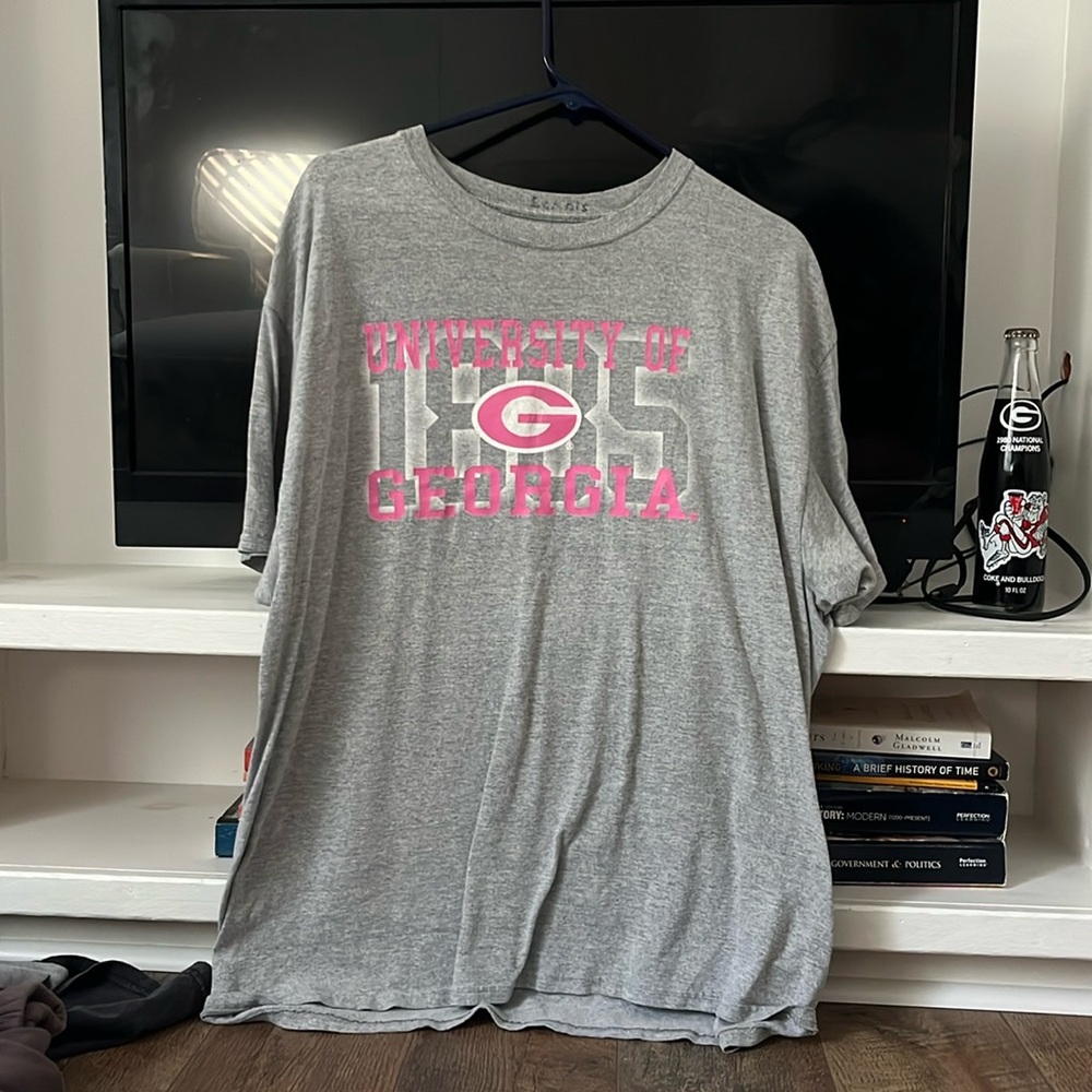 Pink University of Georgia T-shirt
